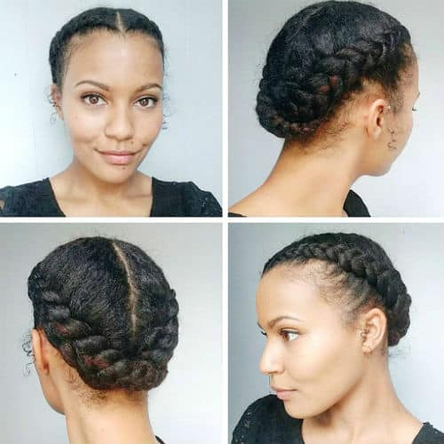 12 Simply Beautiful Halo Braids  Crown Braids Pics and 8 HowTo Videos